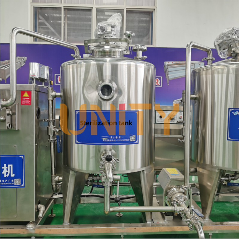 Gepasteuriseerde melkproductielijn Verwerkingsapparatuur Kleine melkpasteurisatiemachineproductielijn