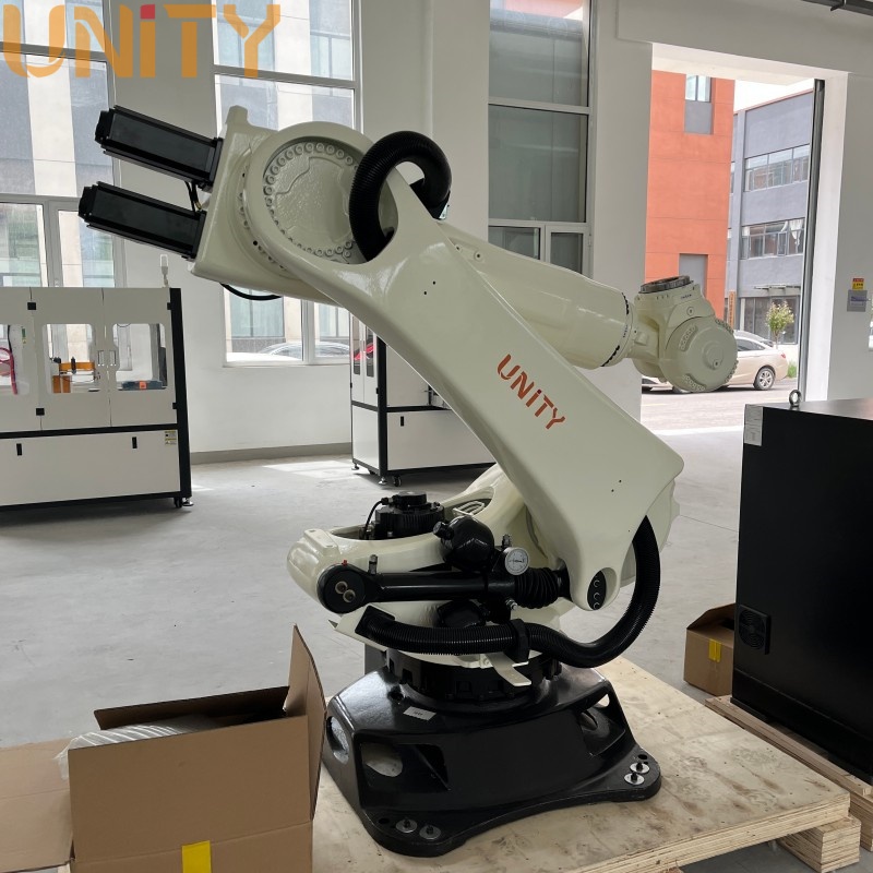 Robot industrial autom&aacute;tico de brazo rob&oacute;tico industrial de 6 ejes 80 KG 180 KG 210 KG para automatizaci&oacute;n industrial Procesamiento de metales CNC