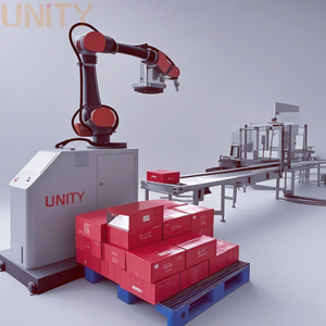 20KG Robot Palletizer China Palletizing Robot Automatic Case Packaing ຫຸ່ນຍົນທີ່ມີຫນ້າທີ່ປ້າຍຊື່