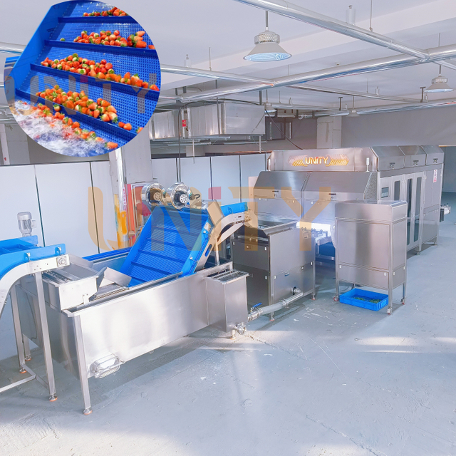 Syst&egrave;me de d&eacute;-calyx de capsuleuse de fraises enti&egrave;rement automatique