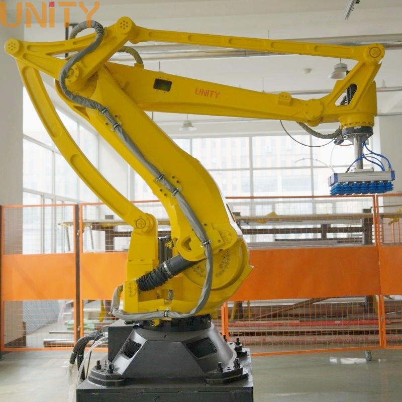 Robot Palletizing 25KG 40KG 50KG untuk Beg Simen/Bahan Kimia/Makanan/Haiwan