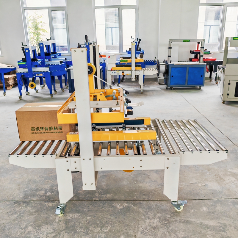 Unity Semi Automatic Carton Erecting Box Folding Closing and Buting Carton Sealing Machine